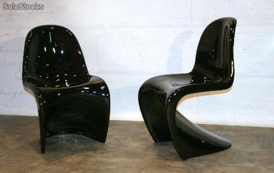 Panton Stuhl schwarz