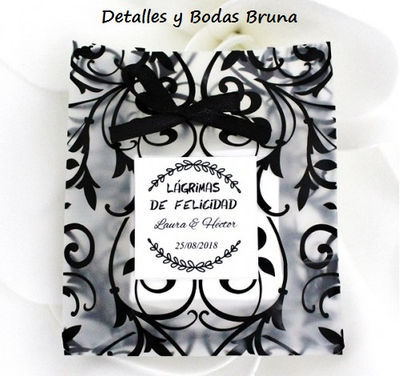 Pañuelos Lagrimas de Felicidad. Detalles personalizados baratos boda - Foto 2