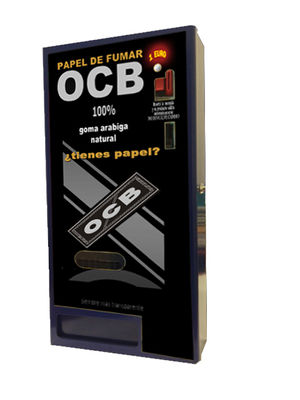 Papel Cigarro OCB Máquina de Venda Eletrônica