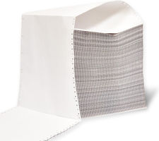 Papel Continuo Blanco, Papel Continuo Doble Hoja, Papel Autocopiativo con