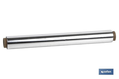 Papel de Aluminio Doméstico | Medida de 16, 30 o 50 m | Ancho 30 cm | Estuche