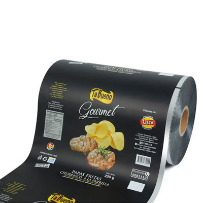 Papel de aluminio personalizado Impresión de fotograbado laminado Patatas fritas - Foto 2