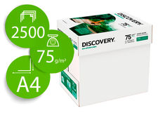 Papel fotocopiadora discovery fast pack din a4 75 gramos papel multiuso ink-jet