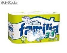 Papel higienico familia 3 en 1 x 12