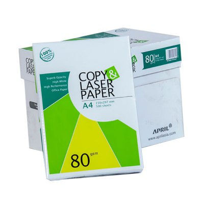 Papel laser paper A4 Papel branco para cópia - Resma de 80gsm de 500 - Foto 3