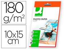 Papel q-connect foto glossy -kf01905 -10x15 -digital photo -para ink-jet -bolsa