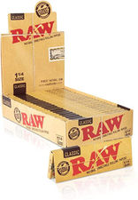 Papel raw 1 1/4 24 unidades