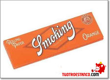 Papel smoking n º 8 laranja