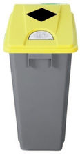 Papelera Contenedor de reciclaje 60 litros (4 colores) - Sistemas David