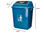 Papelera contenedor q-connect plastico con tapa de balancin 20 litros - Foto 3