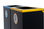 Papelera de reciclaje negra metálica 76 Litros (5 colores) - Sistemas David - Foto 2