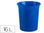 Papelera plastico archivo 2000 antimicrobiana sanitized plastico azul 16 litros - 1