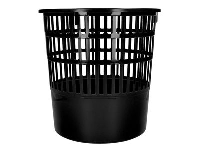 Papelera plastico liderpapel ecouse 100% reciclada 15 litros color negro 285x290 - Foto 3