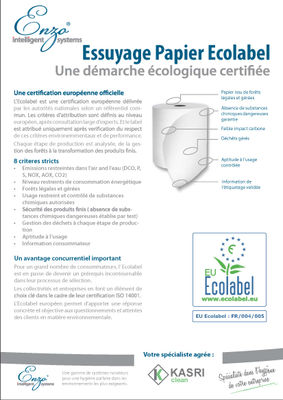 Papier Hygienique Mini Jumbo 160M ecolabel - Photo 3