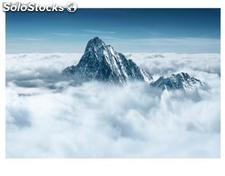Papier peint photo avec colle: alpine sky