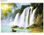Papier peint photo avec colle: amazon waterfalls - 1