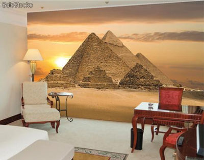 Papier peint photo avec colle: egyptian dream - Photo 2