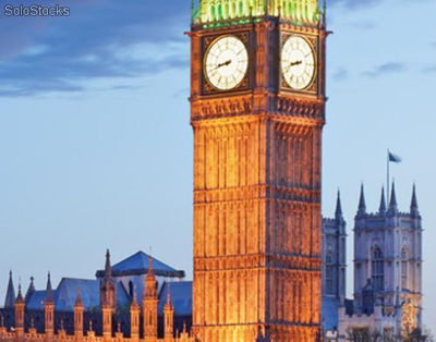 Papier peint photo avec colle: london lights - Photo 2