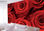 Papier peint photo avec colle: sea of roses - 1