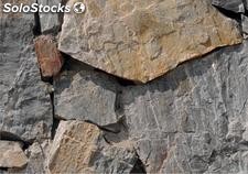 Papier peint photo avec colle: wall of granite