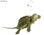 Papier peint pour porte avec colle: diving turtles - Photo 3