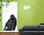 Papier peint pour porte avec colle: gorilla thought - Photo 3