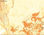 Papier peint pour porte avec colle: grunge orange scroll - 1