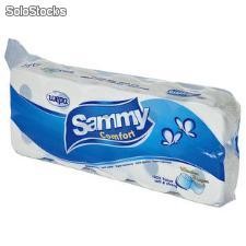 Papier toaletowy Sammy Comfort biały 2 warstwowy 8 rolek