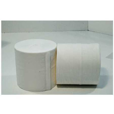 Papier toilette feuille à feuille 11x21cm blanc