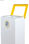 Papierkorb 76 Liters - Weiß (Gelb) - Sistemas David - Foto 2