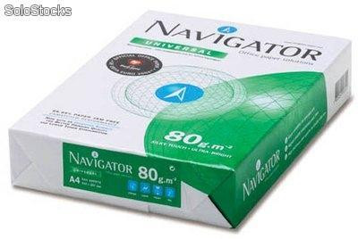 Caja de 2500 Folios Navigator Universal 5x Paquete 500 hojas A4 80g  Multifuncion