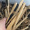 paquete de cepillo de dientes de bambú de 5 manijas planas con caja Kraft - 1