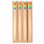 paquete de cepillo de dientes de bambú de 5 manijas planas con caja Kraft - Foto 5