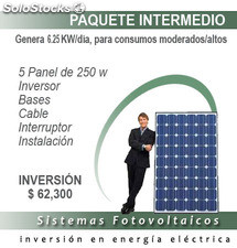 Paquetes fotovoltaicos