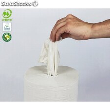 Paquets de 6 rlx papier essuis main 2 plis 1,4 KG Ecolabel
