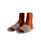 Par de zapatillas blancas de polipropileno abierta, caja 200 pares - Foto 2