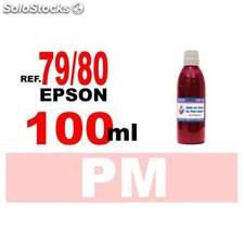 Para cartuchos Epson 79 y 80 botella 100 ml. tinta compatible