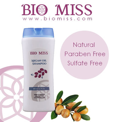 Paraben &amp; Sulfate Free Natural Moroccan Argan Oil Shampoo