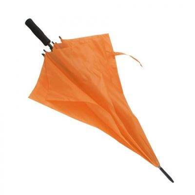 Paraguas antiventisca naranja