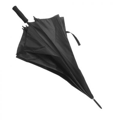 Paraguas antiventisca negro