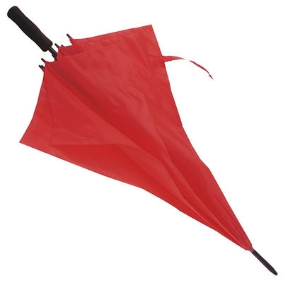 Paraguas antiventisca rojo