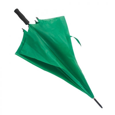 Paraguas antiventisca verde