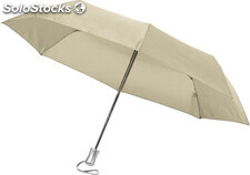 Paraguas auomático plegable con mango recto de plástico