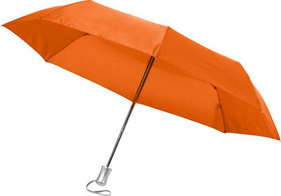 Paraguas auomático plegable con mango recto de plástico - Foto 4