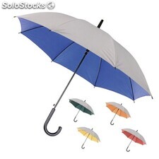Paraguas automatico bicolor