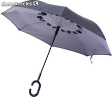 Paraguas automático reversible en pongee