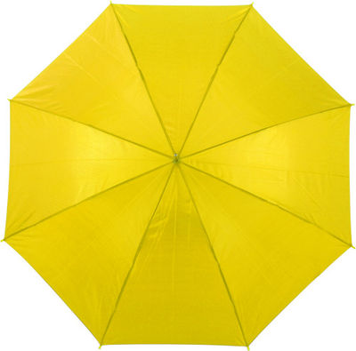 Paraguas automético nylon con puño curvo y cierre botón - Foto 2