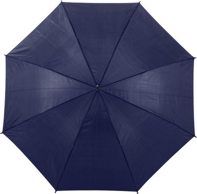 Paraguas automético nylon con puño curvo y cierre botón - Foto 4
