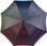 Paraguas interior multicolor reversible automático en seda plongee - Foto 2