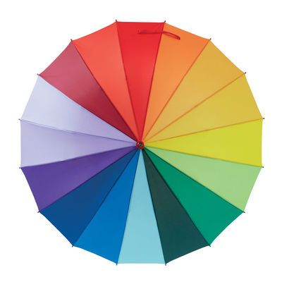 Paraguas multicolor automático - Foto 2
